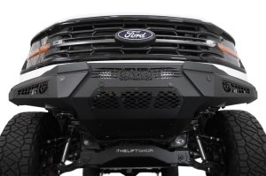 Ford F-150 Bumper - Front - Addictive Desert Designs - HoneyBadger - Hammer Black - 2024+ Ford F-150 Bumper - Front - Addictive Desert Designs - HoneyBadger - Hammer Black - 2024+